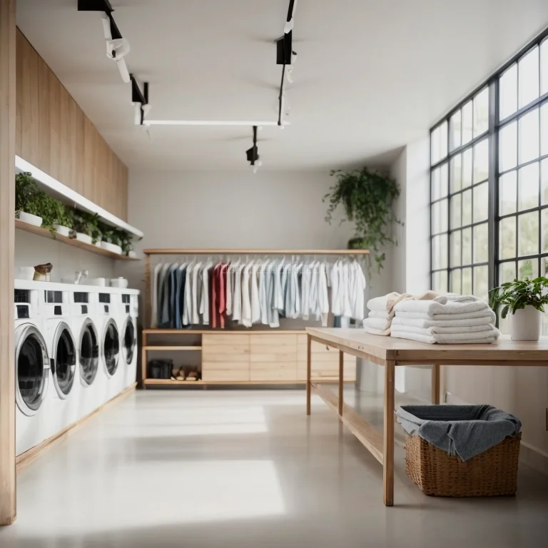 たたまれた清潔なシャツ